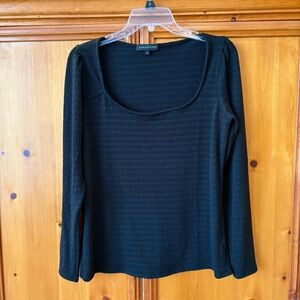 Gibson Black Long Sleeve Top